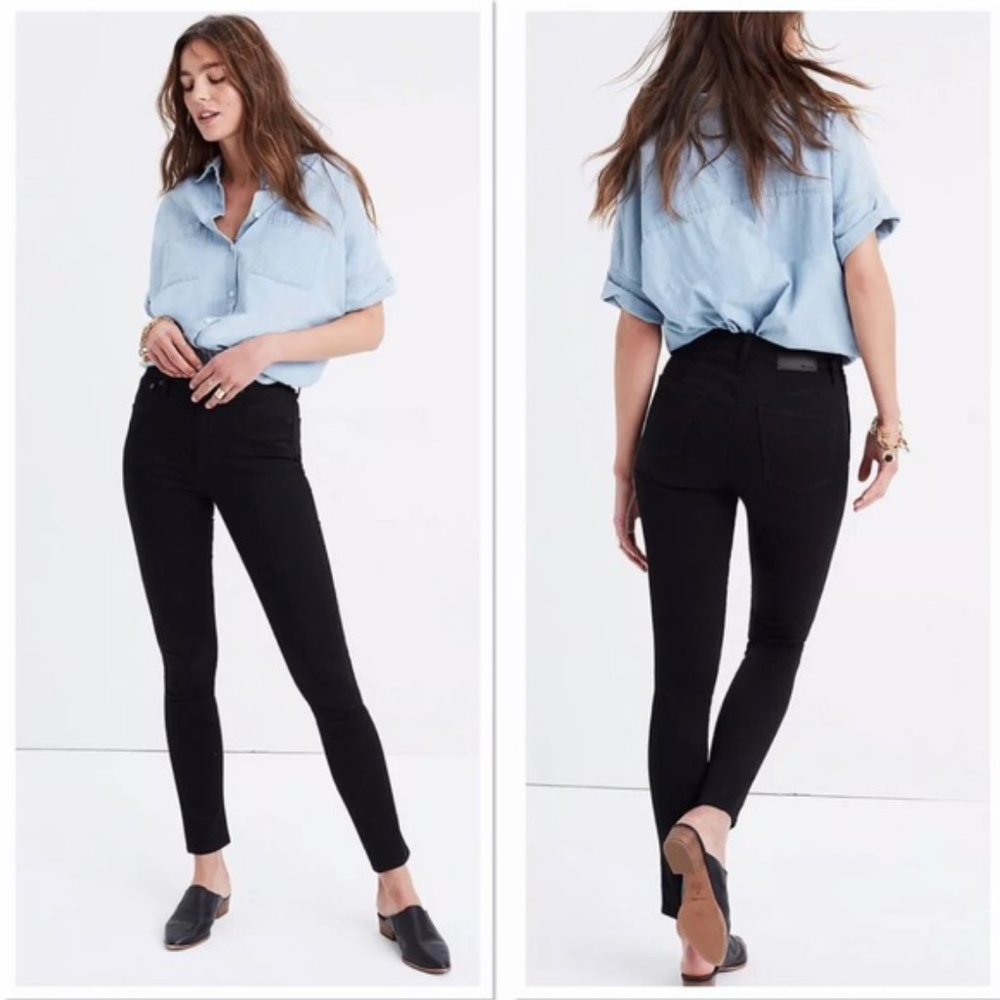 Madewell Black Skinny Jeans